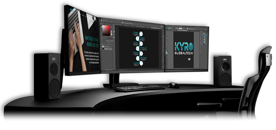 Kyro Global Tech graphic designer